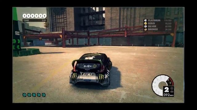 DIRT 3 DONUT DRIFT HD GAMEPLAY смотреть онлайн