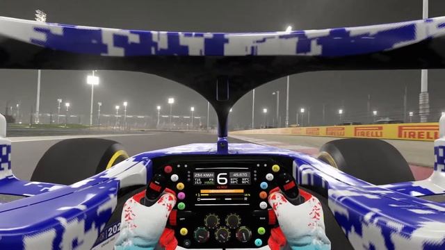 🚦GP de Bahrain - Mode carrière My Team Lamborghini onboard смотреть онлайн