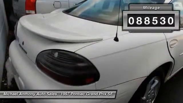 1997 Pontiac Grand Prix SE Plainfield NJ 07060 смотреть онлайн