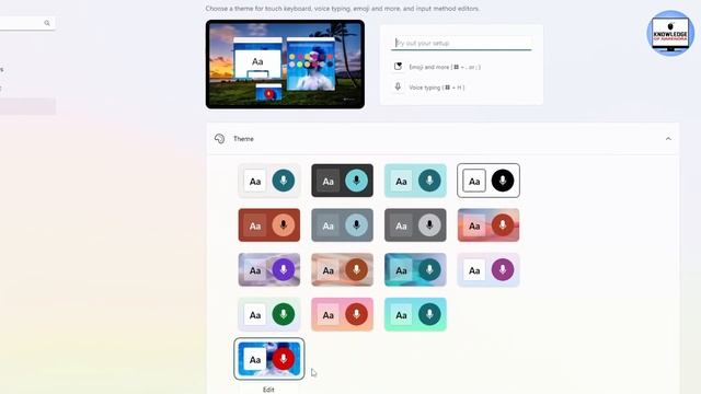 Windows 11 Phonetic keyboard Background Color change | Windows 11 Emoji Background Image Set| PC Ti смотреть онлайн