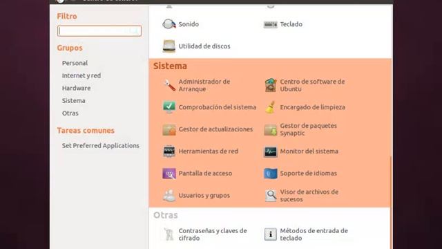 Linux Ubuntu 11.04 - Administracion de arranque смотреть онлайн