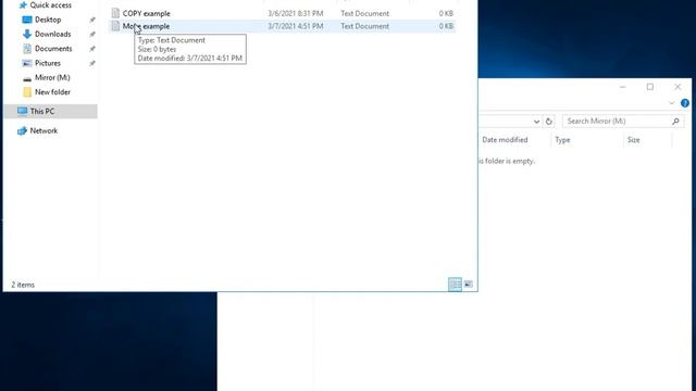 Move and Copy Using Windows Explorer смотреть онлайн