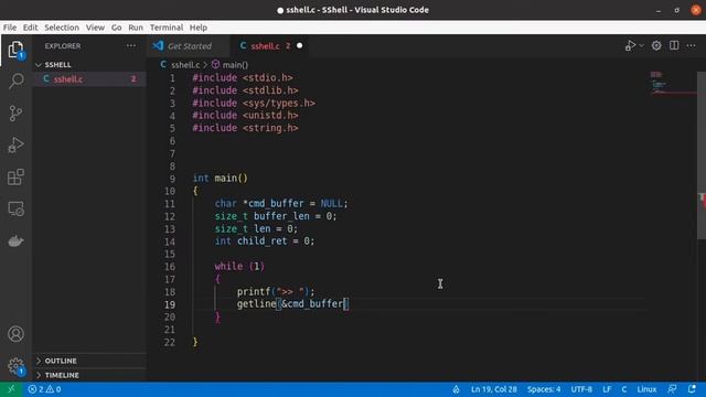 跟新手学 - Linux底层探秘: 从Linux系统调用了解Linux如何产生新进程(fork, wait, execl) 手写简易shell程序 смотреть онлайн