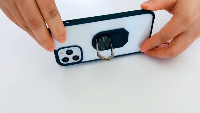 Clear TPU+Acrylic Ring Holder Case смотреть онлайн