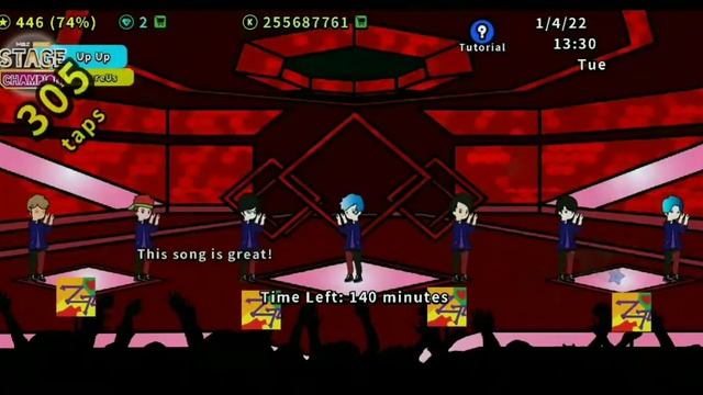 KPOP Story Game : Idol Manager - ZTureUs "Up Up " 2nd win @ Stage Champion смотреть онлайн
