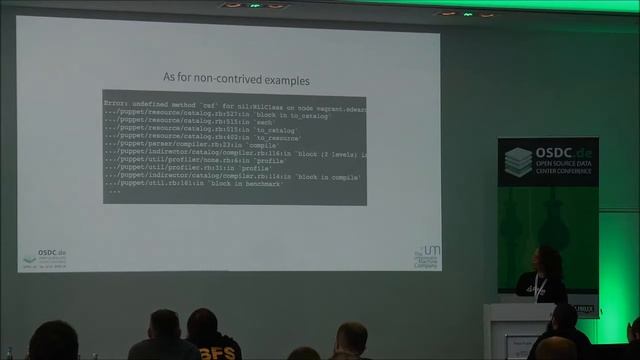 *um at the OSDC 2016: "What´s wrong with my Puppet" by Felix Frank смотреть онлайн