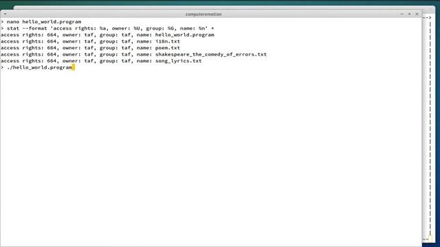 chmod, LINUX TUTORIAL, PART 42 смотреть онлайн