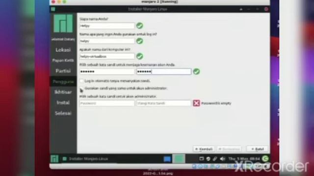 cara menginstal linux manjaro di virtual box смотреть онлайн