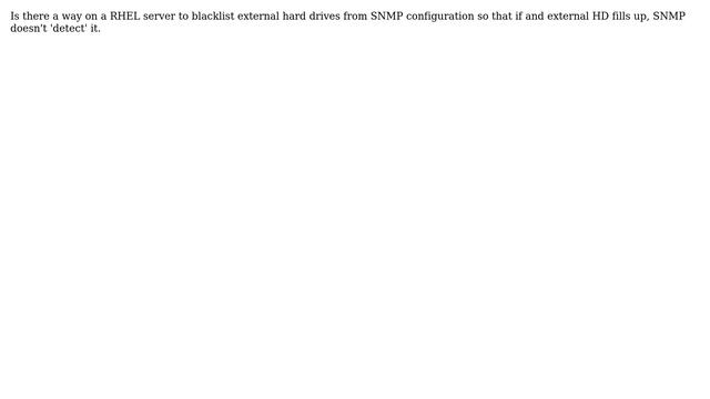 DevOps & SysAdmins: SNMP configuration - black list external hard drives смотреть онлайн