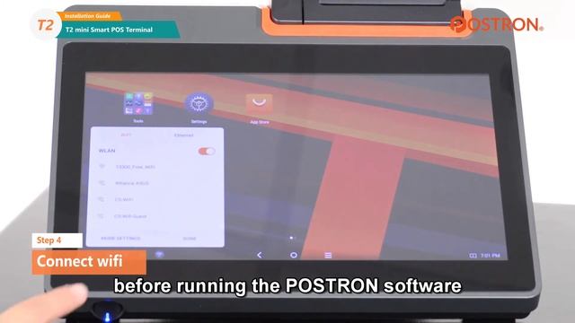 POSTRON - How to setup T2 Mini Smart POS Terminal смотреть онлайн