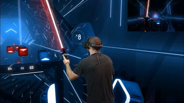 Beat saber "Samsung Odyssey+" Mixed Reality Fun With Liv Vr смотреть онлайн