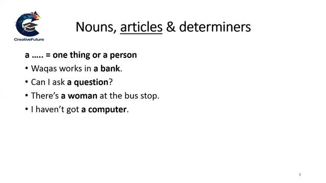 Lecture Two, Nouns, Articles and Determiners смотреть онлайн