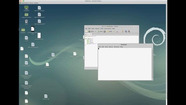 How to write, compile and execute c program in linux (ubuntu) смотреть онлайн