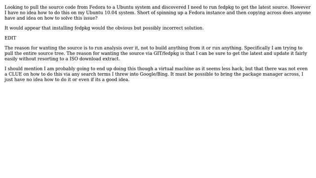 DevOps & SysAdmins: How to install Fedora's fedpkg on Ubuntu? (2 Solutions!!) смотреть онлайн