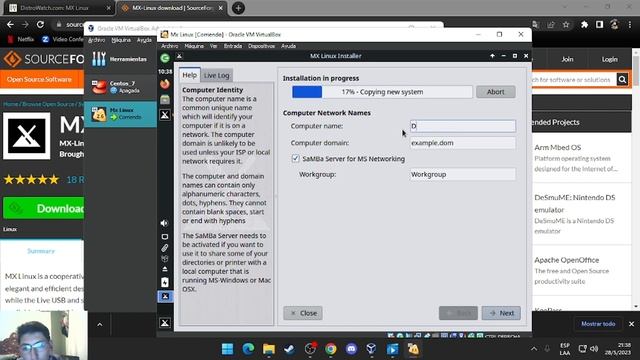 Instalación de Distribución Linux "Mx Linux" смотреть онлайн