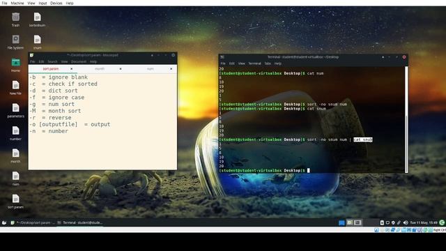 Linux Shell Scripting : sorting and pipe misconception смотреть онлайн