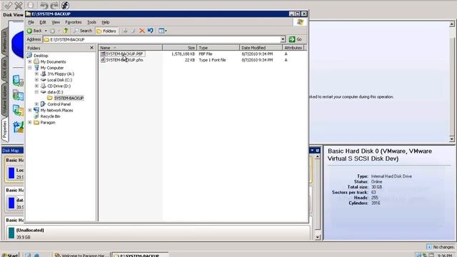 Paragon Hard Disk Manager 2010 Basic Operations