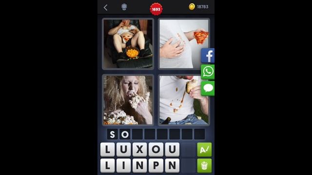 4 Images 1 Mot - Niveau 1693 [HD] (iphone, Android, iOS) смотреть онлайн