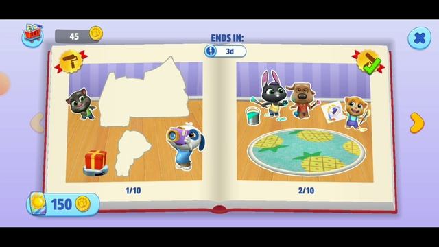 my talking tom friends - Take care & Dress up game | sailer uniform unlocked | gameplay Android iOs смотреть онлайн