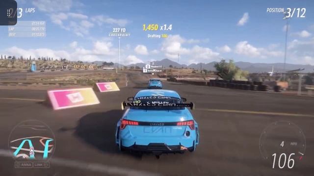 FH5 (Series X|S) - 2020 Lynk & Co #100 CYAN Racing 03 - Horizon Mexico Circuit