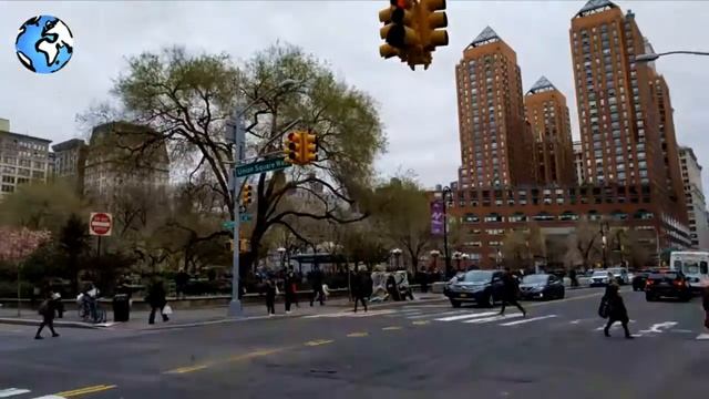 New York City Afternoon - a Day in the Big Apple - NYC Nightlife смотреть онлайн