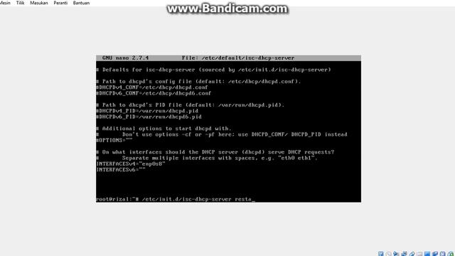 DHCP debian 9 смотреть онлайн