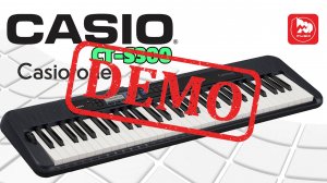 Синтезатор CASIO CT-S300BK - демонстрация звучания