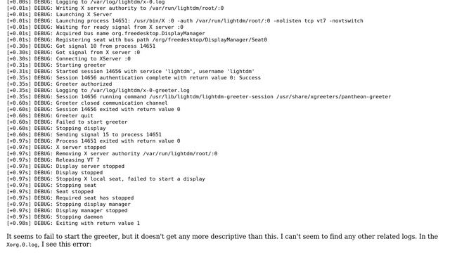 Ubuntu: Failed to start greeter смотреть онлайн