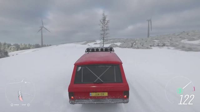 London Off-roads in the snow/1973 Land Rover Range Rover/Forza Horizon 4 Gameplay смотреть онлайн