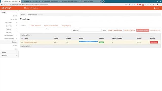 Scale Bigdata Cluster with Openstack Sahara смотреть онлайн