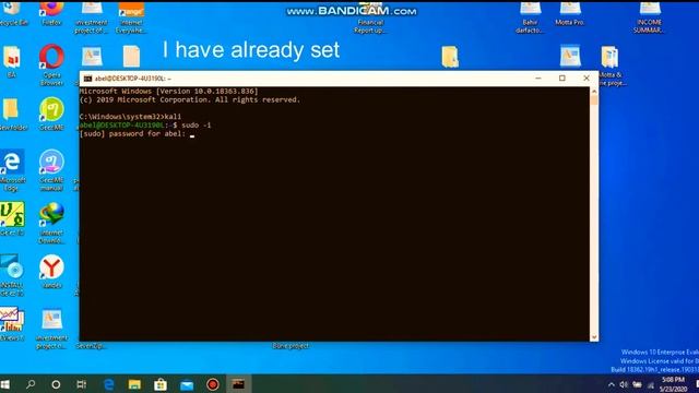 Install kali linux on CMD...2020 смотреть онлайн