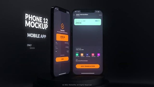App Promo | iPhone 12 Pro Mockup Kit | After Effects Template смотреть онлайн