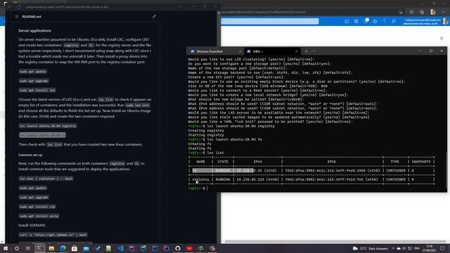 Dist. FS on Linux Containers | Test cloud deployment v0.1.0 part1 смотреть онлайн