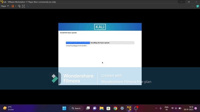 How to Install Kali Linux on VMWare Workstation 17 Player? | A-man's Virtual World смотреть онлайн