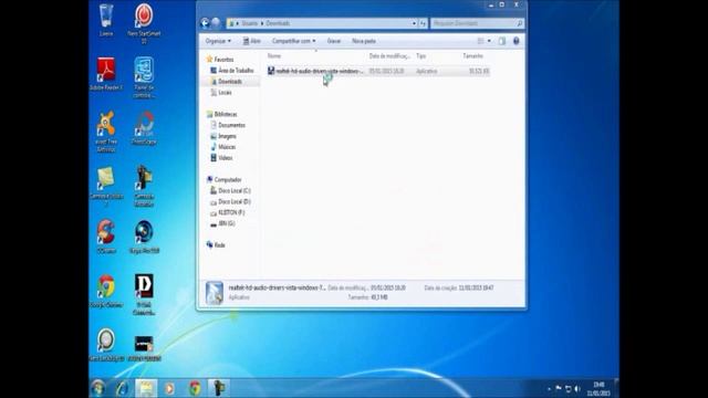 TUTORIAL de como instalar o realtek drive de audio de 32 bits(PARA INICIANTES) смотреть онлайн