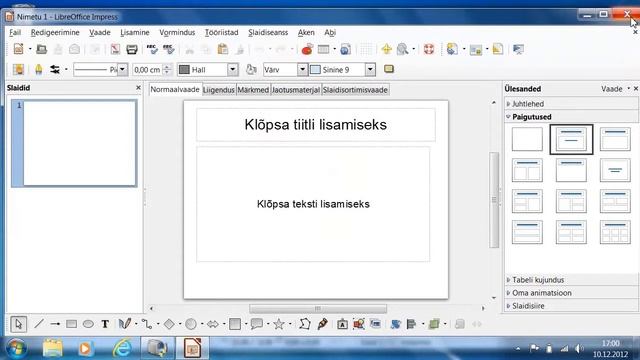 LibreOffice Impress - 1 Töö esitlustega 1 смотреть онлайн