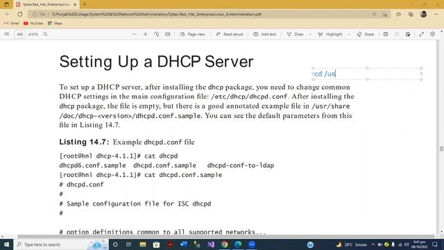 DHCP (Red Hat Enterprise Linux) Configuration Part 3 смотреть онлайн