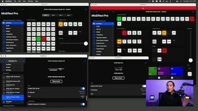Controlling Multiple ATEM Switchers with MixEffect on Apple Silicon Macs смотреть онлайн