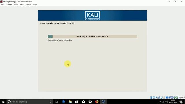 Kali Linux install the virtualbox... смотреть онлайн