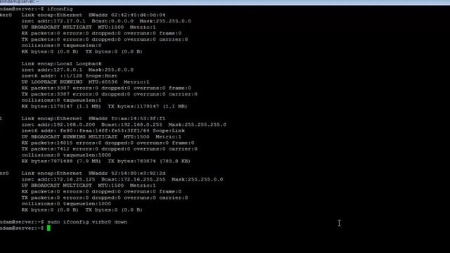 Linux - ifconfig Command - w3resource смотреть онлайн