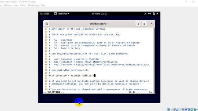 @5 Configuration DOVECOT sous Debian 11 смотреть онлайн