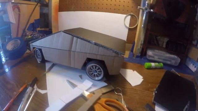 1/10 tesla cybertruck RC :: custom rc build pt. 2 team associated ntc3 смотреть онлайн