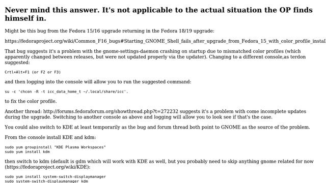 Error installing Fedora 19 смотреть онлайн