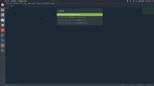 Sublime Text Command Palette y Package Control (Tutorial #4) смотреть онлайн