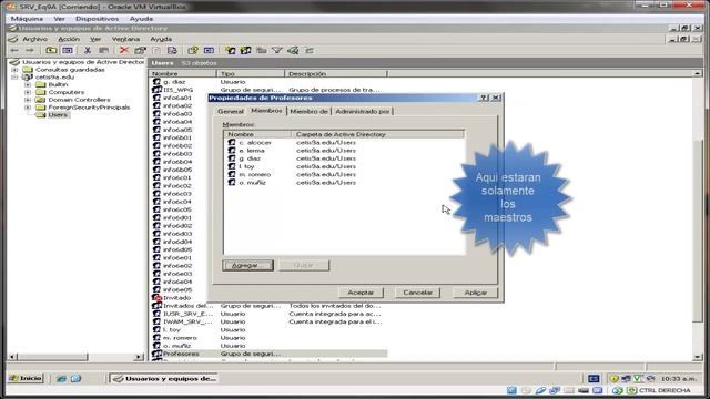 Creación De Grupos Windows Server 2003 смотреть онлайн