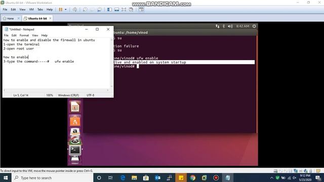 how to enable and disable firewall in Ubuntu смотреть онлайн