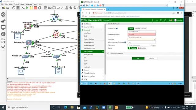 part 1 - Campus Network Firewall HA-Switch VRRP LAB смотреть онлайн