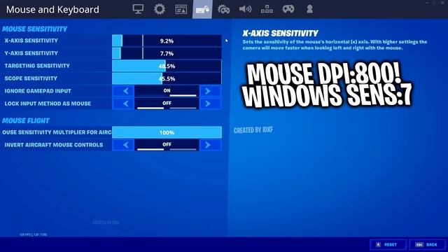 Fortnite NEW SENSITIVITY & SETTINGS UPDATE!*TIPS & TRICKS* смотреть онлайн
