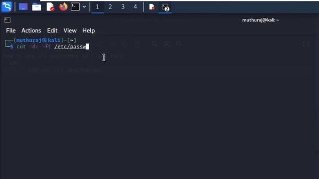 how to see available usernames (text) in kali linux смотреть онлайн