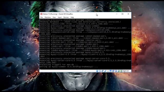 How To Install Database Server ( MySql ) Debian Server 7.5 смотреть онлайн